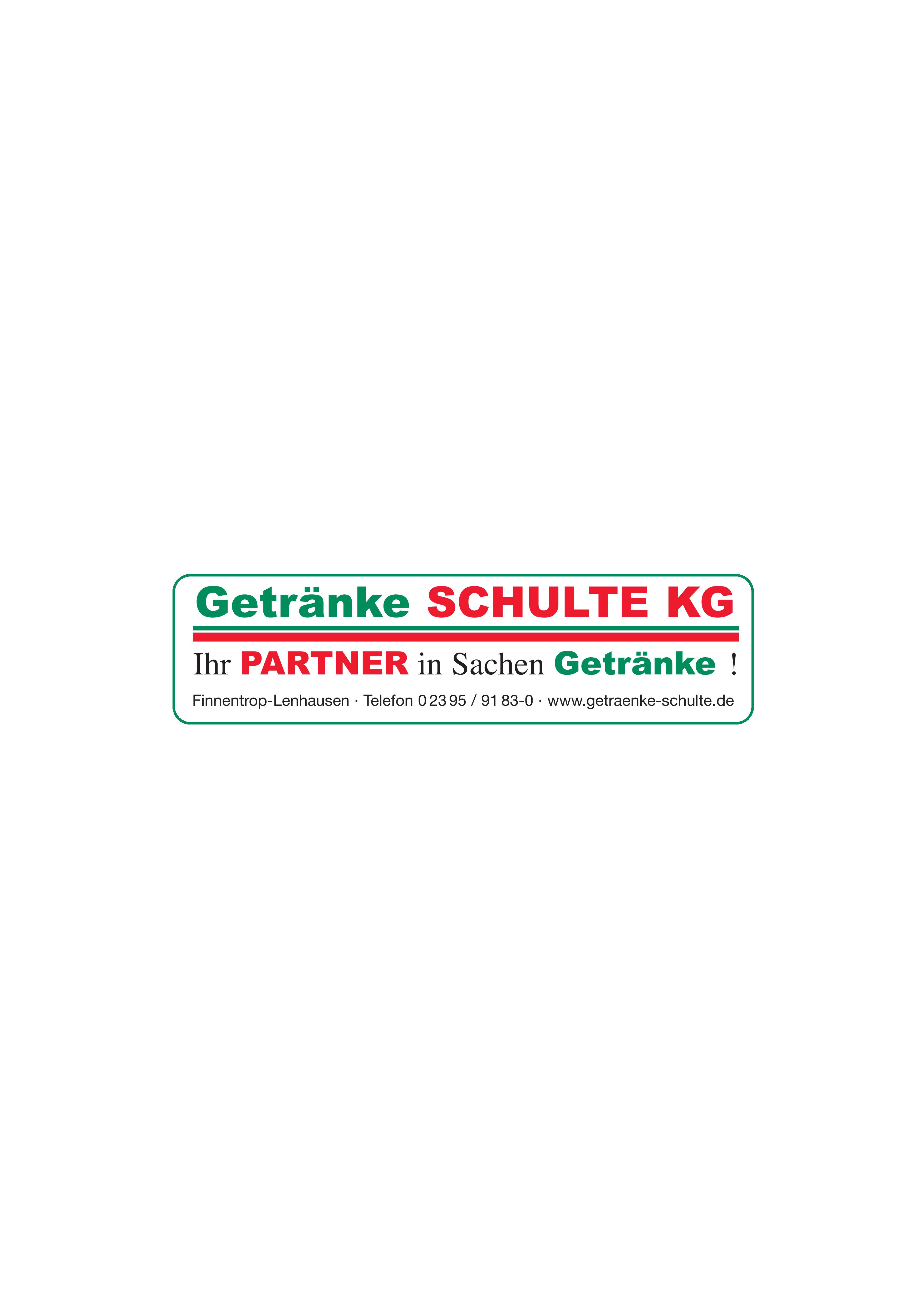 Getränke SCHULTE KG Finnentrop Startseite